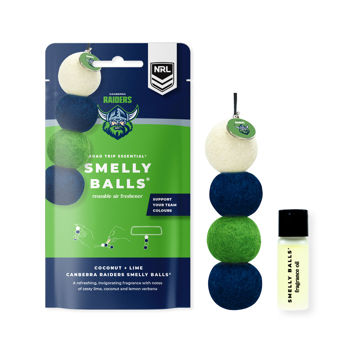 NRL SMELLY BALLS RAIDERS