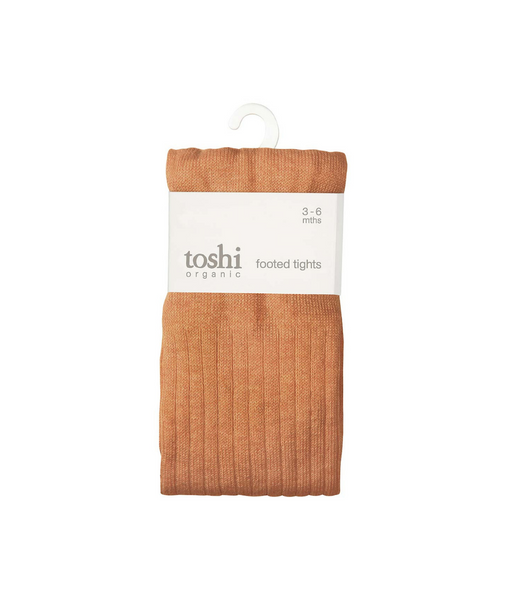 TOSHI - ORGANIC FOOTED TIGHTS GINGER