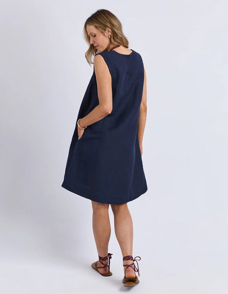 FOXWOOD - BERMUDA DRESS NAVY