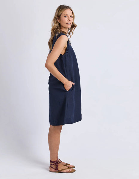 FOXWOOD - BERMUDA DRESS NAVY