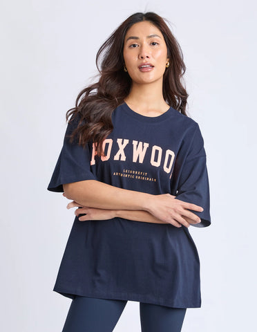 FOXWOOD - INTERVAL TEE NAVY