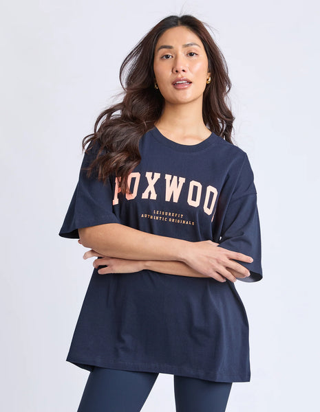 FOXWOOD - INTERVAL TEE NAVY