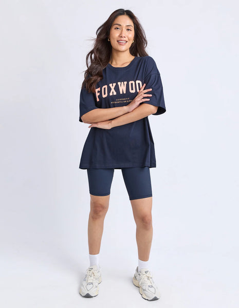 FOXWOOD - INTERVAL TEE NAVY