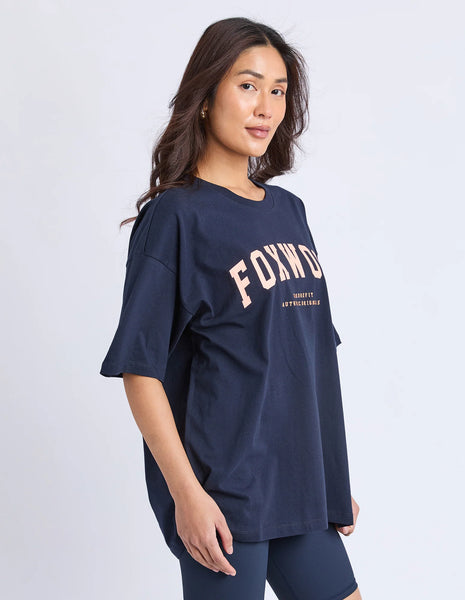 FOXWOOD - INTERVAL TEE NAVY