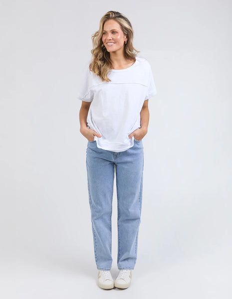 FOXWOOD - ALLISON TEE WHITE