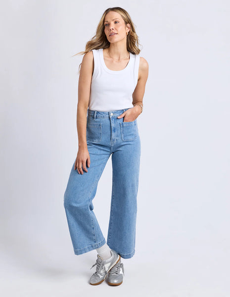 FOXWOOD - IRIS TANK WHITE