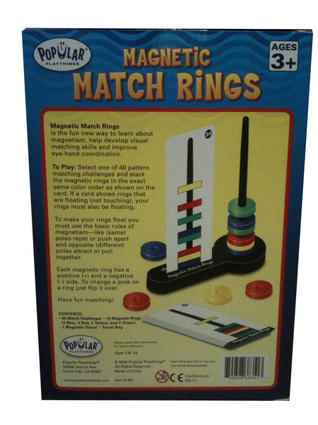 MAGNETIC MATCH RINGS