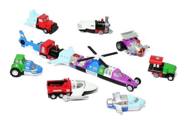 MICRO MIX OR MATCH - VEHICLES DELUXE SET 2