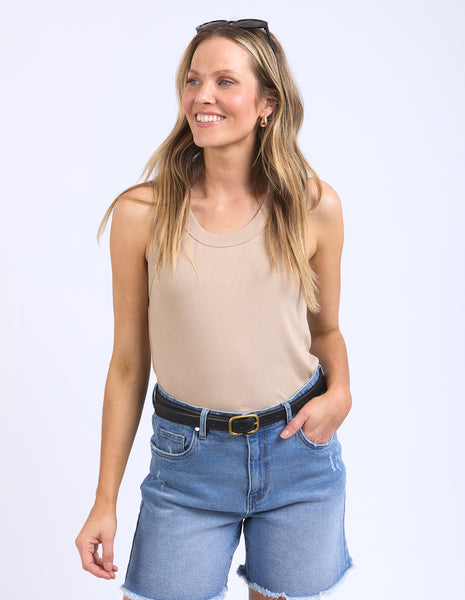FOXWOOD - ESME TANK OATMEAL