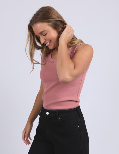 FOXWOOD - IRIS TANK ASH ROSE