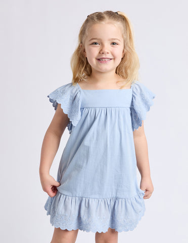 EVE GIRL - MAISIE DRESS LIGHT BLUE