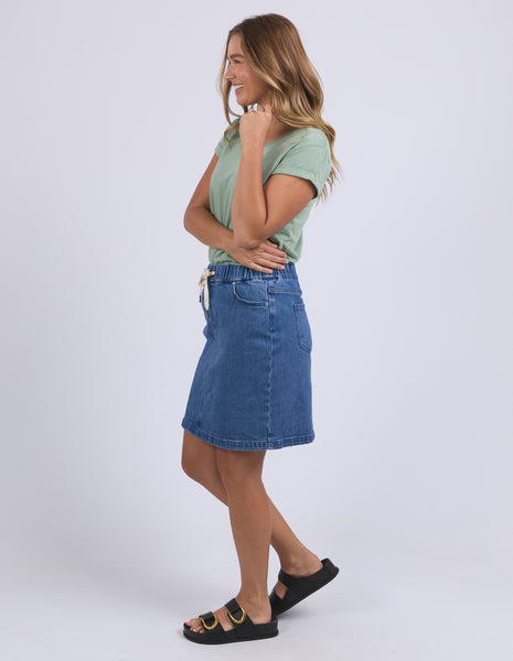 FOXWOOD - MANLY VEE TEE ICEBERG GREEN