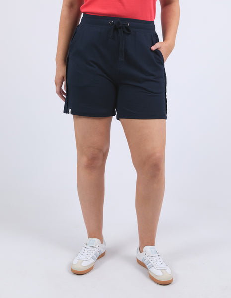 ELM - MAXWELL FLEECE SHORTS NAVY