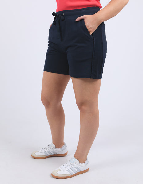 ELM - MAXWELL FLEECE SHORTS NAVY