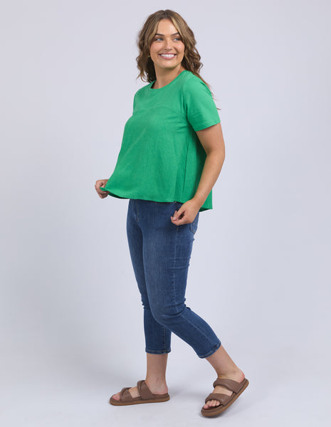 ELM - MELROSE TOP SPRING GREEN