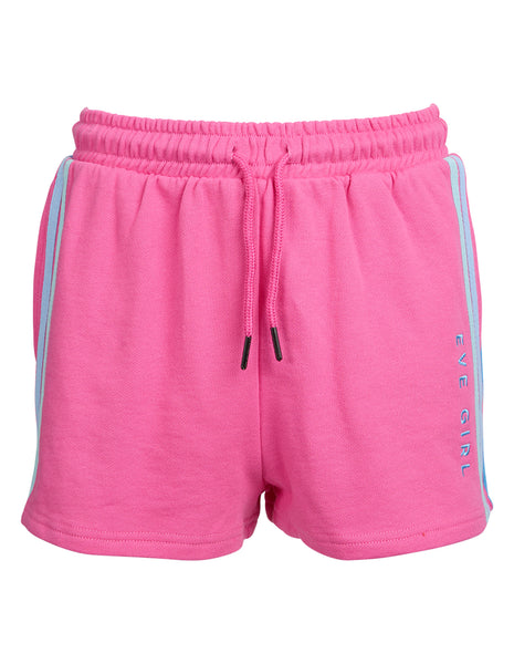 EVE GIRL - RETRO FLEECE SHORT PINK