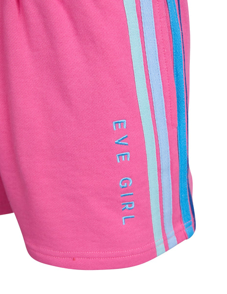 EVE GIRL - RETRO FLEECE SHORT PINK