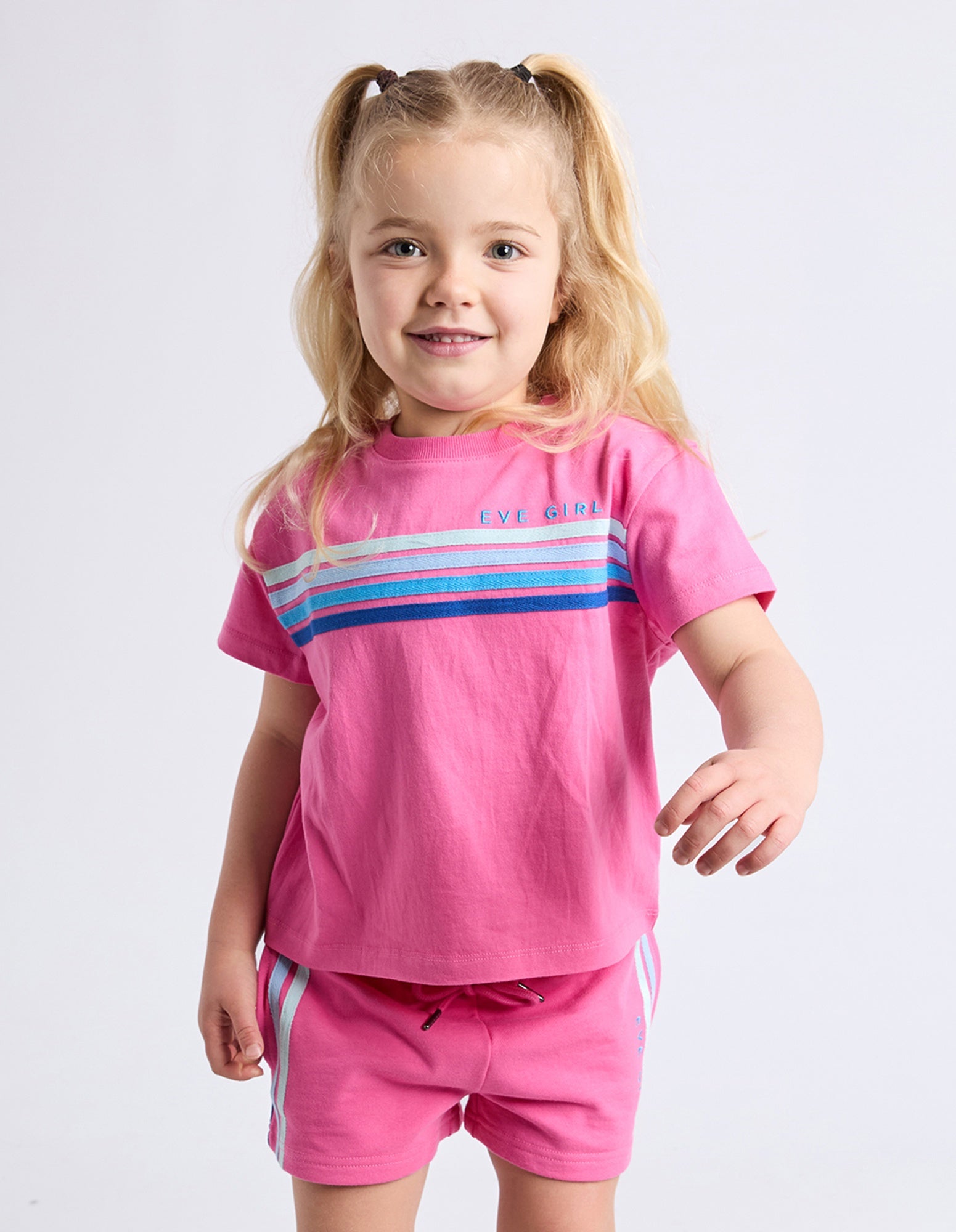 EVE GIRL - RETRO TEE PINK