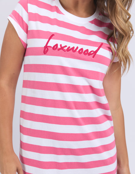 FOXWOOD - SIGNATURE STRIPE TEE DRESS