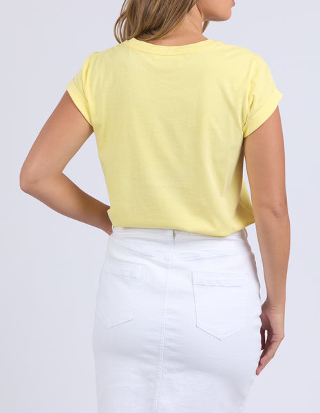 FOXWOOD - SIGNATURE TEE LEMON