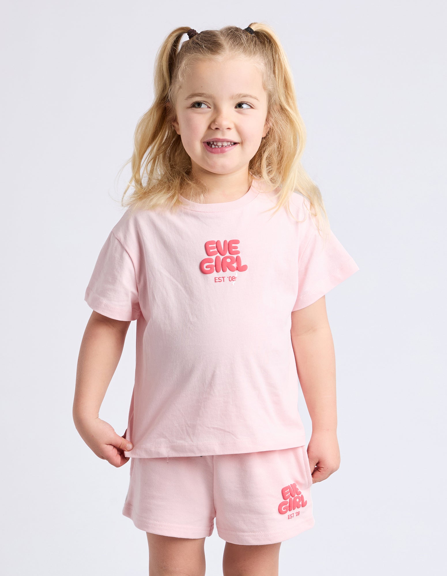 SPORTS CLUB TEE - PALE PINK