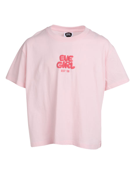 SPORTS CLUB TEE - PALE PINK