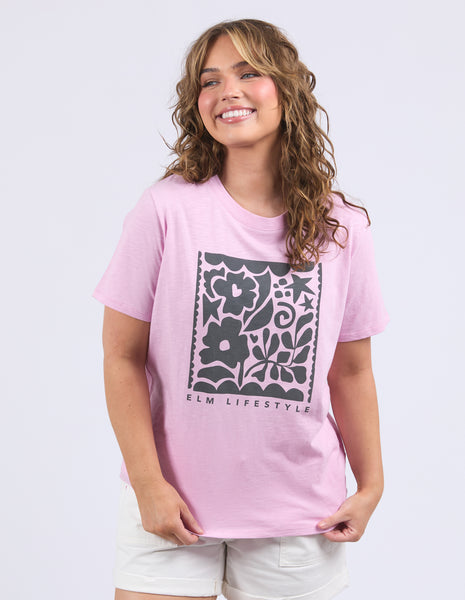 ELM - WINONA TEE DUSK PINK