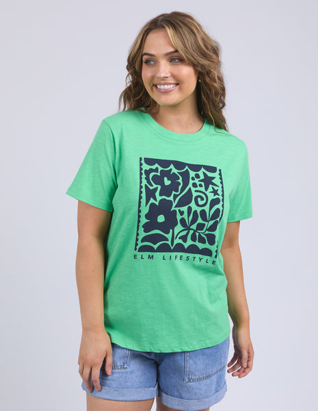 ELM - WINONA TEE SPRING GREEN