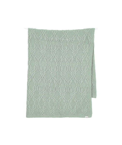 TOSHI - ORGANIC BOWIE BLANKET JADE