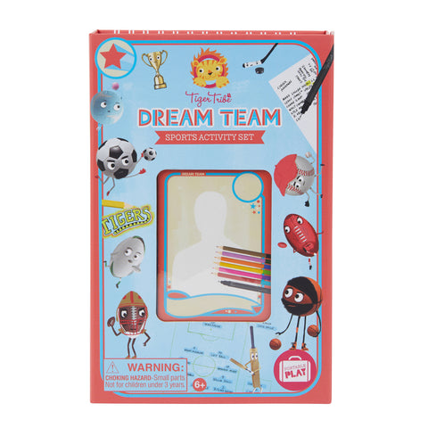 TIGER TRIBE - DREAM TEAM SPORTS ACTIVITY SET