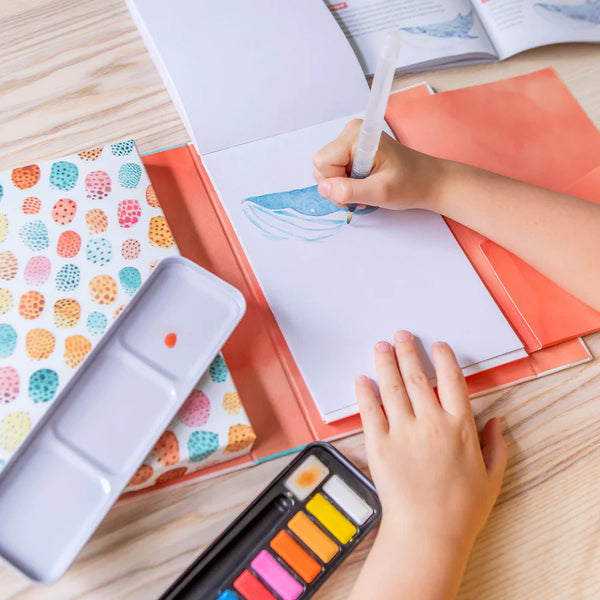 TIGER TRIBE - HOW TO PAINT  - WATERCOLOUR ANIMALS