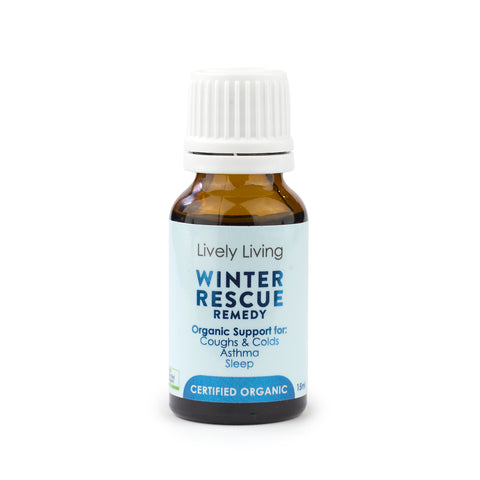 LIVELY LIVING ESSENTIAL OIL - WINTER RESCUE REMEDY